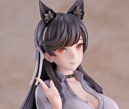 胸元が開いたシャツ、タイトなスカートにドキドキ！『アズレン』よりOL姿の「愛宕」1/6スケールフィギュアが予約受付中