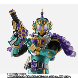 龍・砲・ハッハッハッ！「仮面ライダー龍玄」ブドウアームズがこだわり造形で“S.H.Figuarts”に出陣―ハンドガンも構えられる