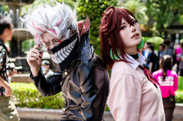 オカルン：きょへ（X：@cos_khy）、綾瀬 桃：ゆう（X：@yu_know_what）