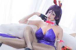 源頼光（バニーガールver.）／はる（X：@harushiki55）、撮影：⁦まさ（X：@papio3821⁩）