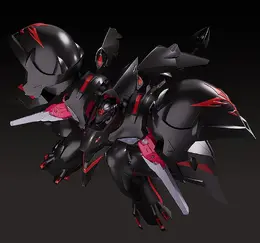 「機動戦艦ナデシコ」より漆黒の機体「ブラックサレナ」プラモが再販！差し替えなしで「エステバリス」の内蔵ギミックまで再現された豪華仕様