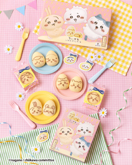 「ちいかわ」×「東京ばな奈」コラボのバナナプリンケーキに新絵柄!9月1日よりリニューアル、期間限定でスマホ用オリジナル壁紙がプレゼント