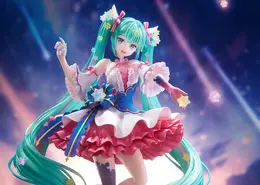 ツインテや衣装に散りばめられた星が綺麗!「初音ミク」エキスポ10周年記念イラストコンテストのキービジュアルフィギュアが再販