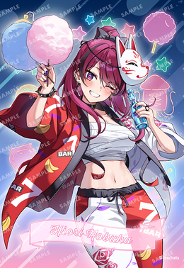 「NexuStella（ネクサステラ）」所属Vライバーがブロマイドに！武士来舞、ネクカラメンバーのお祭り衣装が「エンタメプリント」で発売