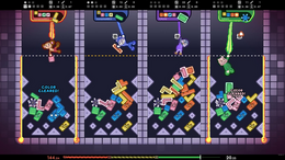 大盛り上がり間違いなしのパーティー物理パズル『TopplePOP: Bungee Blockbusters』ブースレポート&開発者インタビュー【TGS2025】