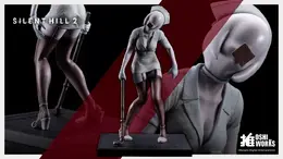 不気味ながらも目を引くスタイル…『SILENT HILL 2』より「バブルヘッドナース」が立体化ー独特なフォルムの「アブストラクトダディ」も