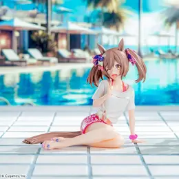 夏の雰囲気満載！『ウマ娘』スマートファルコンとコパノリッキーが、1.5周年楽曲「Gaze on Me!」ライブ衣装でプライズフィギュア化