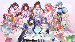 「ホロライブ」東京駅でポップアップショップ開催決定―参加タレント11名の特別描き下ろしイラスト等身大パネルも!