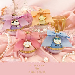 粧美堂より「ちいかわ」リボンコスメが12月中旬発売!ハチワレら4人のアイシャドウ、メイクブラシセットなどがお洒落で可愛い