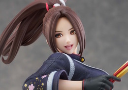 くノ一衣装とは違う魅力！「不知火舞」が最新作のライダースーツ姿で立体化