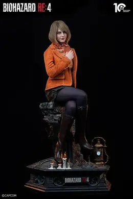 お値段53万の“リアル”感！『バイオ RE:4』 より「アシュリー・グラハム」が1/2 スケールで立体化、台座にはLEDライトを内蔵