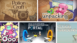 【特集】のんびりマイペースに遊べるスイッチ向けパズルゲーム5選!荷物整理やポーション作り、廃墟を緑にするのも楽しい
