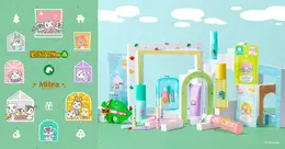 『どうぶつの森』スキンケアアイテムのパッケージが可愛い!葉っぱのマーク型リップケースや、ダイカットミラーなど雑貨も3月31日発売