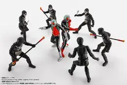 「仮面ライダー」新1号、新2号アクションフィギュア「S.H.Figuarts（真骨彫製法）」が再販！武器が付属する「ショッカー戦闘員」も