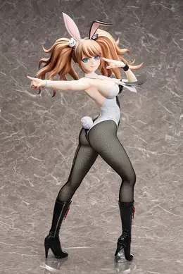抱えるほどデカいビッグサイズバニー！『ダンガンロンパ』より「江ノ島盾子」1/3スケールフィギュアが予約開始、おへそと足元は布製網タイツ