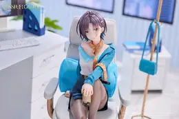 黒ストッキングのOLスタイル！『シャニマス』×『雀魂』コラボより「浅倉透」フィギュアが2次受注、顔造形の一部を修正する仕様変更を実施