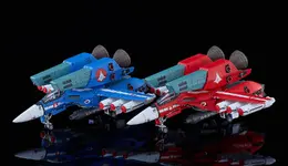 「超時空要塞マクロス」銀河最強夫婦が搭乗する「VF-1Jファイターバルキリー」をセットでプラモ化!大気圏外仕様パイロットスーツフィギュアなど付属