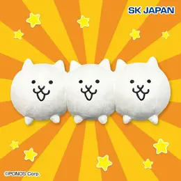 手をかざすと実際に飛ぶ！『にゃんこ大戦争』より「ネコノトリぷかぷかヘリ」と「ネコぎゅうぎゅう」ぬいぐるみがプライズとして順次展開
