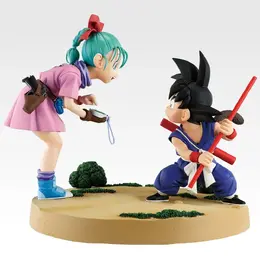 「ドラゴンボール」新作一番くじが懐かしさ全開!牛魔王の車で飛び回るウーロンたちや、ブルマと悟空の出会いのシーンを立体化