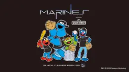 千葉ロッテマリーンズ×「セサミストリート」コラボグッズが7月22日発売! Tシャツ、フェイスタオルなど可愛いグッズが盛り沢山
