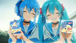 ホロライブ・星街すいせいが“105キロ”のストライク投球! 千葉ロッテvsソフトバンク戦で「初音ミク」とファーストピッチセレモニーに登場