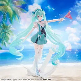 セーラー衣装がカワイイ「初音ミク」フィギュアが9月18日よりプライズ展開！イラストレーターの米白粕先生がデザイン