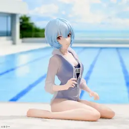 透け感のある上着に、スクール水着姿！「ヱヴァ新劇場版」より「綾波レイ」プライズフィギュアが9月18日順次展開