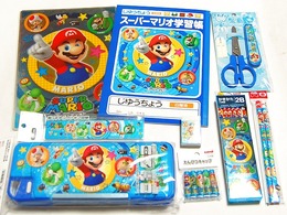 青と黒のキラキラ文具、マリオのステーショナリーグッズ2011・・・週刊マリオグッズコレクション第122回