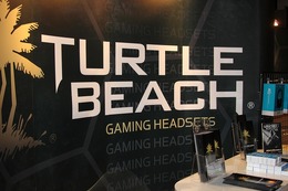 Turtle Beachのブースはホール1に