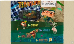 『Tearaway ～はがれた世界の大冒険～』公式サイトショット