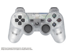 DUALSHOCK 3、単体では初となるスケルトン仕様な新色「クリスタル」を数量限定で発売