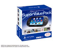 PS Vita新色がお買い得な「Super Value Pack」として数量限定で7月発売