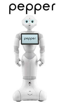 感情認識パーソナルロボット「Pepper」外観