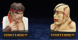 『ストII』負け顔がフィギュア化！「CONTINUE」するかは貴方次第