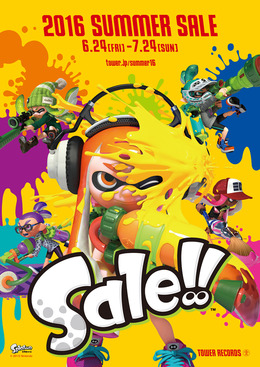 タワレコで『スプラトゥーン』イベント…限定グッズやキャンペーンを展開