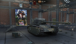 PC版『World of Tanks』に「ガルパン最終章」MODが登場―“ARL44”がBC自由学園仕様に！