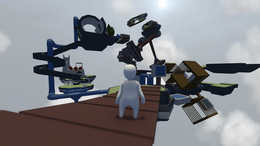 ふにゃふにゃACT『ヒューマン フォール フラット』がSteamワークショップに対応―ファン作成ステージに挑戦できる