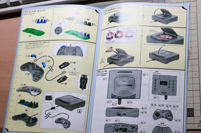 バンダイ2/5「セガサターン」プラモレビュー……90年代ゲームハードが模型として蘇る【ゲーム系プラモって実際どう？】