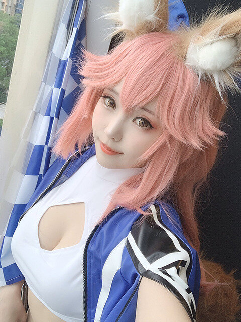 Elyさん@Ely_eee 玉藻の前（Racing）『Fate/EXTELLA』 ／画像提供：Ely