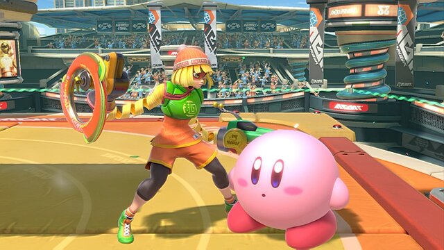 『スマブラSP』カービィが伸ばすのは、腕じゃなくて髪!? ミェンミェンを吸い込んで“中華カワイイ”姿を激写！