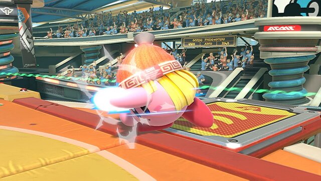 『スマブラSP』カービィが伸ばすのは、腕じゃなくて髪!? ミェンミェンを吸い込んで“中華カワイイ”姿を激写！