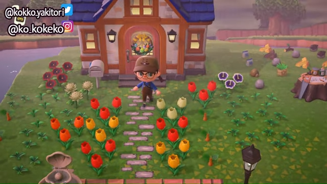 【こーの『あつまれ どうぶつの森』マイデザイン講座】誰でも簡単にできる、可愛い石畳の作り方を解説します！