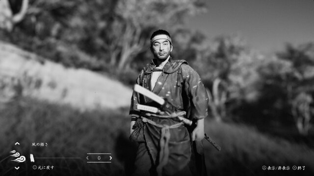 『Ghost of Tsushima』白でもなく黒でもない世界で、サムライは斬る─フォトジェニックな黒澤モードを研究する