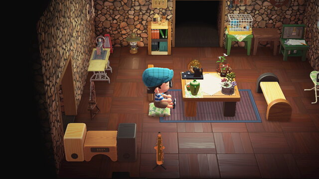 『あつまれどうぶつの森』ナチュラルで可愛い「小さな森の工場風な部屋」を作ってみよう！機械と植物が同居する、ぬくもりのある空間づくり