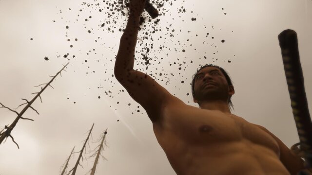 裸一貫、境井仁！『Ghost of Tsushima』足音を立てなくなったり泥遊びをしたり…汎用性が高いフンドシに注目！