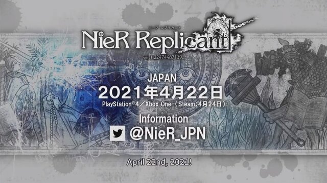 『ニーア レプリカント ver.1.22474487139...』発売日決定！ 実機プレイで、爽快感が増した戦闘を披露─空中や移動しながら「黒の手」を発動【番組まとめ】