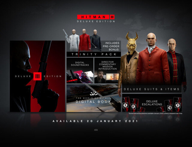 暗殺アクション『HITMAN 3』作中の雰囲気を感じ取れる4Kゲームプレイトレイラー！