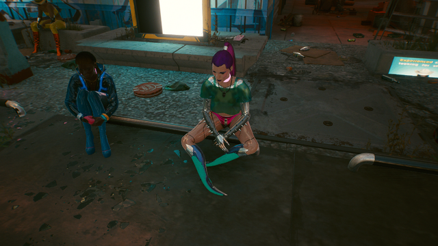 『サイバーパンク2077』ナイトシティにいるヤバいファッションの人に注目してみた