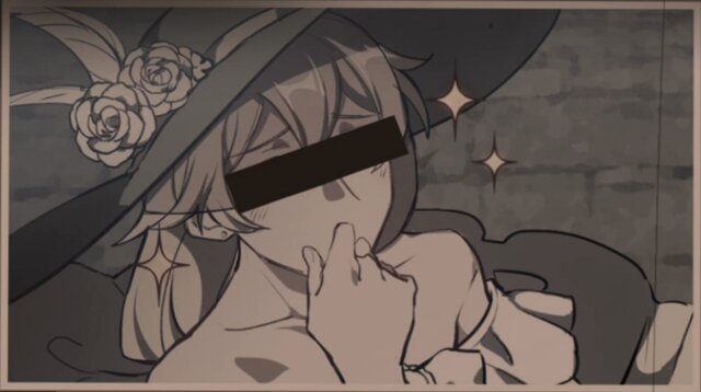 ミニイベント「アポカリプス家のスキャンダル」にて流出したオットー・アポカリプスの女装写真。