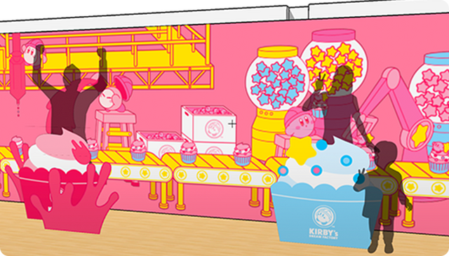 カービィが工場長に！スイーツ工場がテーマの『星のカービィ』体験型ポップアップストア「KIRBY`s DREAM FACTORY」が大阪で3月末開催